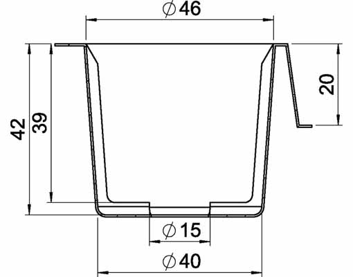 Ellepot tray eb40060_D