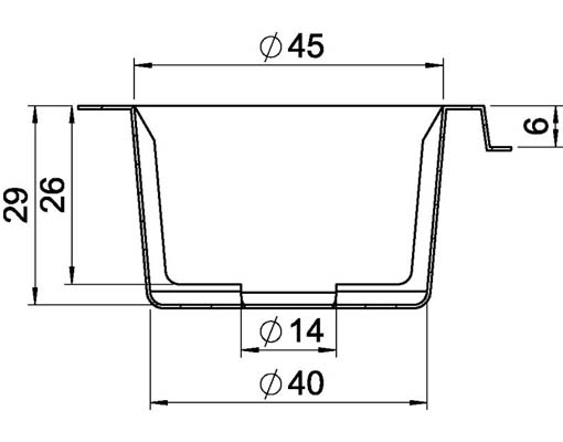 Ellepot propagation tray eb40060