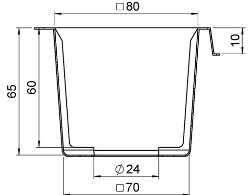 Ellepot propagation tray es80018