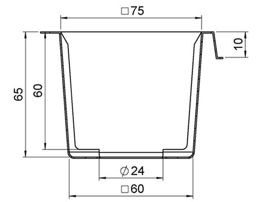 Ellepot propagation tray es70024